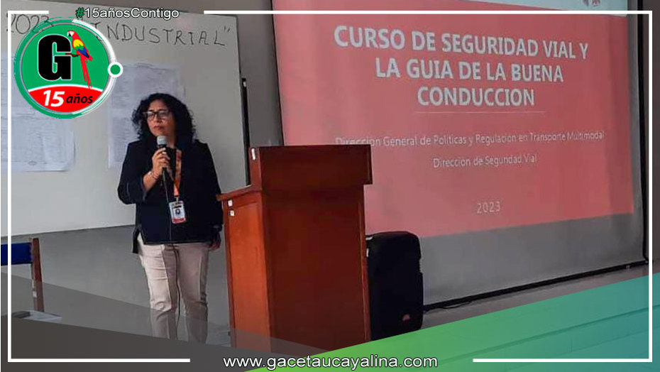 DRTCU participó en el “I Encuentro Nacional de Consejos Regionales de Seguridad Vial 2023"