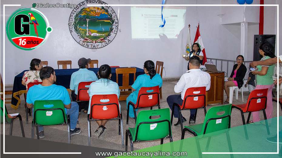 En Contamana se conformo y juramento el nuevo comité de gestión local del programa social PAN