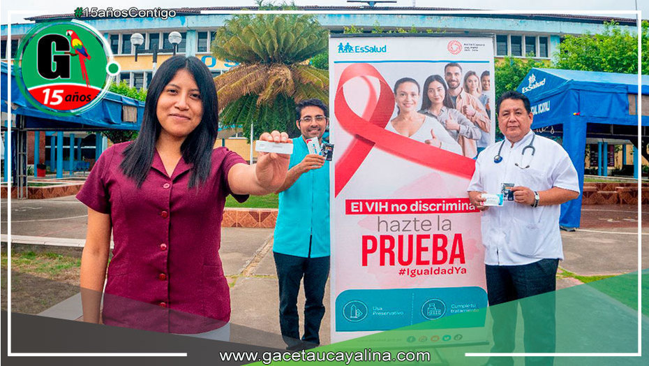 EsSalud Ucayali programa campaña de descarte de VIH con pruebas rápidas