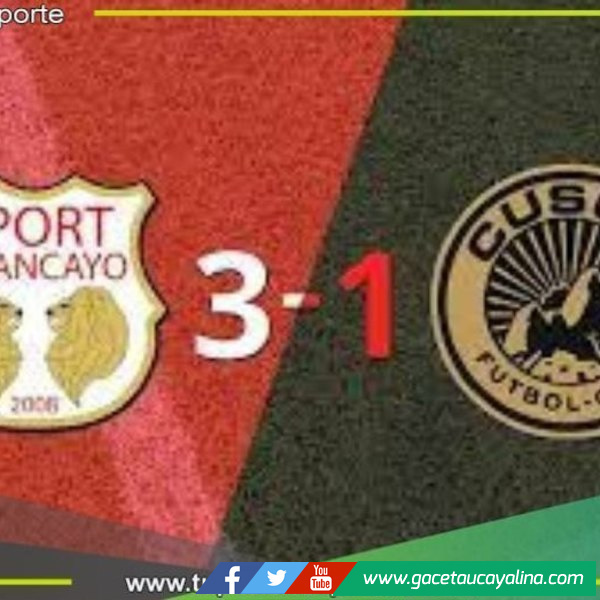 Sport Huancayo se impone a Cusco FC en un duelo crucial del Torneo Clausura
