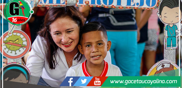 Realizan lanzamiento de vacunación contra la Polio y Sarampión en Pucallpa