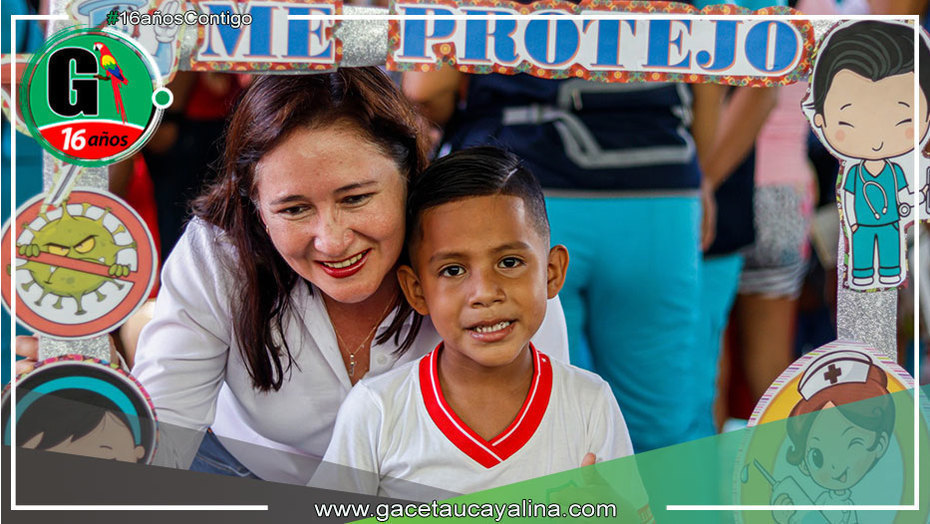 Realizan lanzamiento de vacunación contra la Polio y Sarampión en Pucallpa