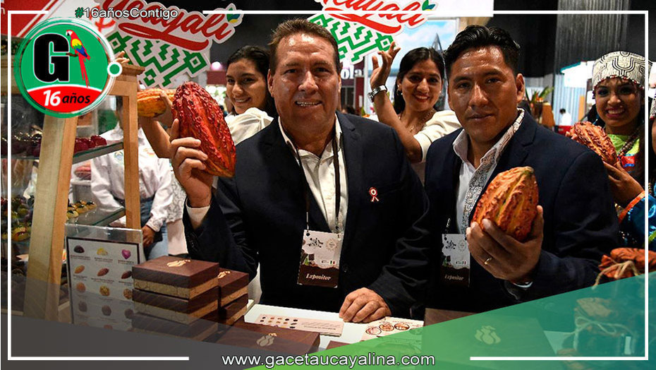 Región Ucayali exhibe con orgullo sus productos de cacao en importante evento internacional