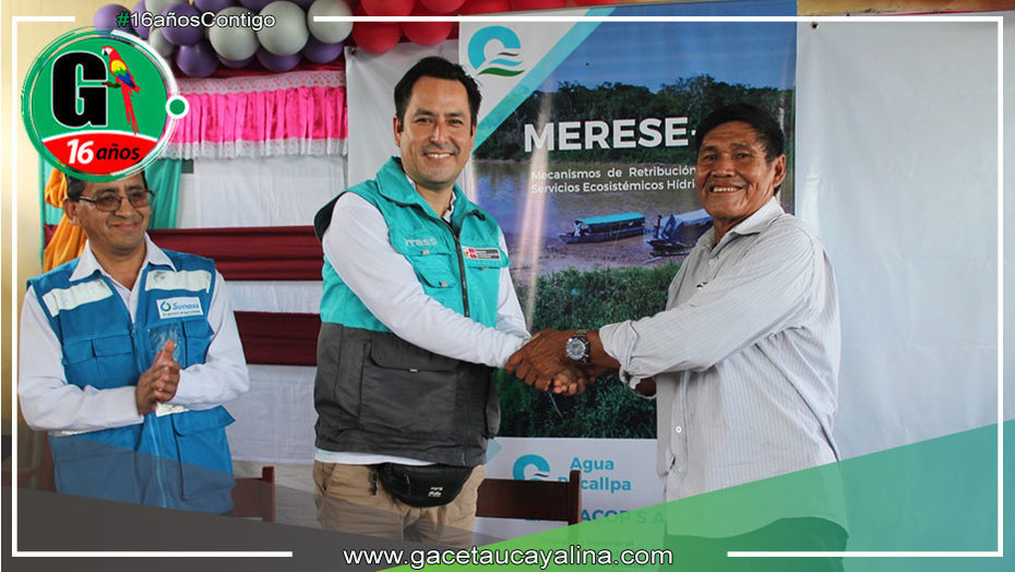 EMAPACOP y C.N. Santa Rosa del Tamaya Tipishca firmaron acuerdo para garantizar disponibilidad del recurso hídrico en Pucallpa