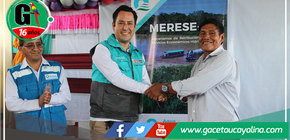 EMAPACOP y C.N. Santa Rosa del Tamaya Tipishca firmaron acuerdo para garantizar disponibilidad del recurso hídrico en Pucallpa