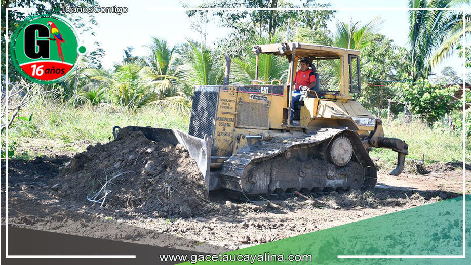 Barrio "Nuevo Belén" recibe atención prioritaria del alcalde de Sepahua