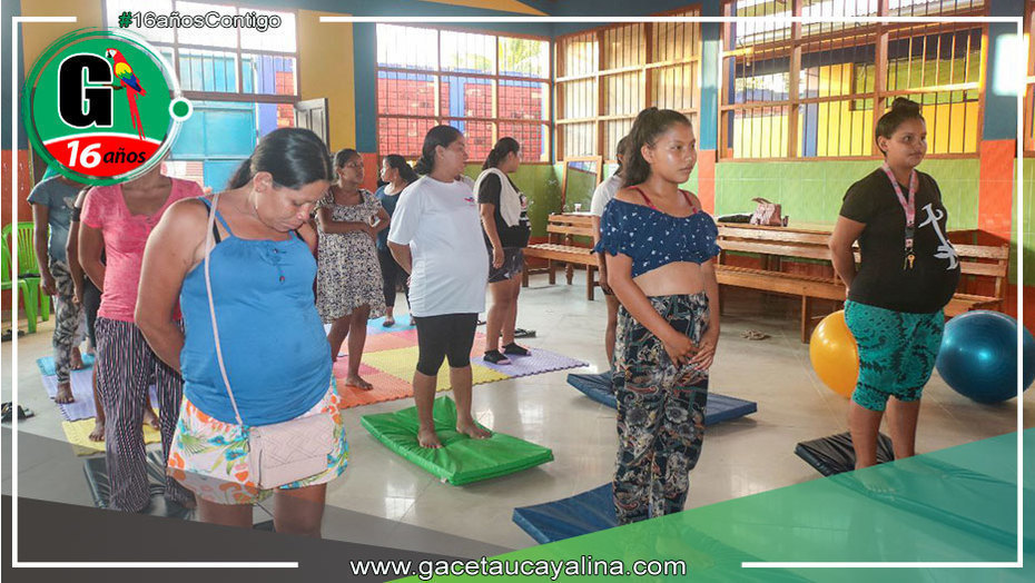 Realizan taller de psicoprofilaxis en madres gestantes en Atalaya