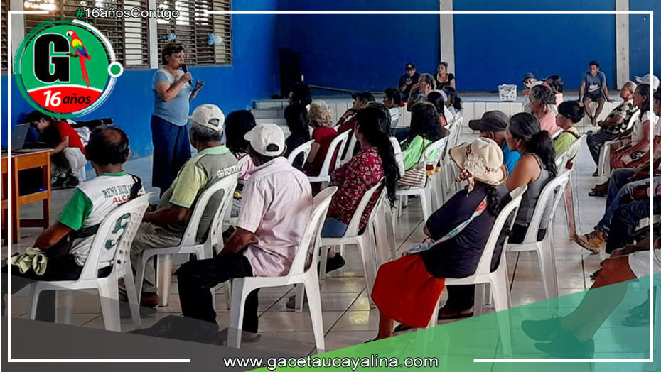 Adultos mayores de Tahuania constituyen la Asociación "Los Pioneros" en reunión del CIAM