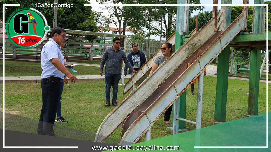 Autoridades municipales verifican y evalúan el estado del mirador Shiringal en Contamana