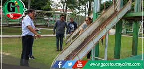 Autoridades municipales verifican y evalúan el estado del mirador Shiringal en Contamana