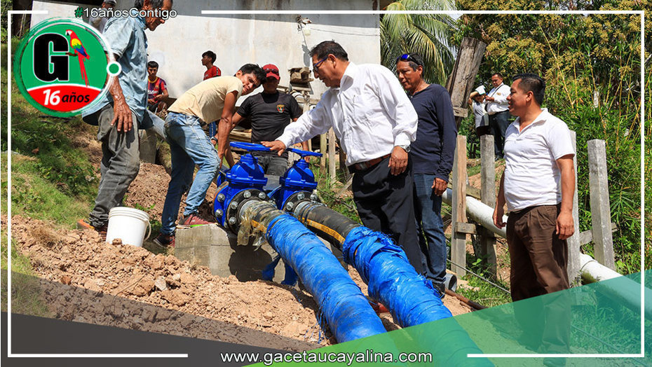 Alcalde de Contamana supervisa instalación de nueva electrobomba para mejorar servicio de agua