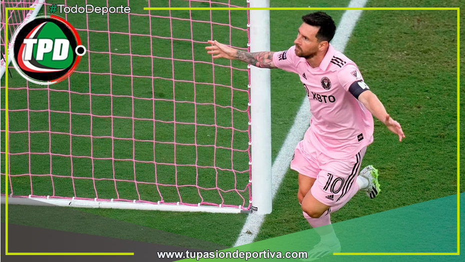 Lionel Messi brilla con dos goles en victoria del Inter Miami en la Leagues Cup