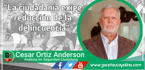 La ciudadanía exige reducción de la delincuencia