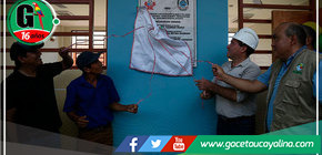 Inauguran I.E. Inicial en el caserío Nolberth en Neshuya 