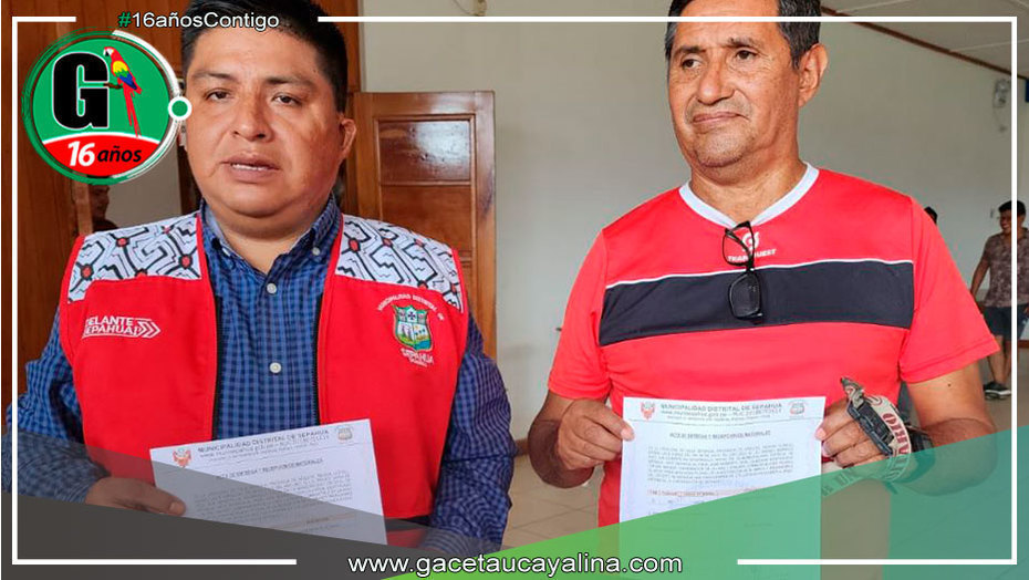 Alcalde John Salcedo brinda apoyo a 140 estudiantes que representarán a Sepahua en los juegos deportivos