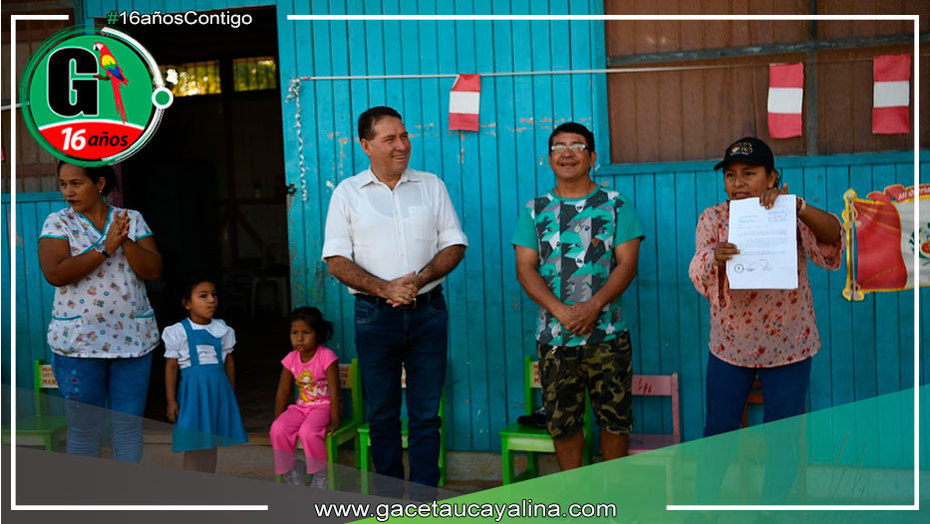 Goreu construirá nuevas infraestructuras educativas en Manantay