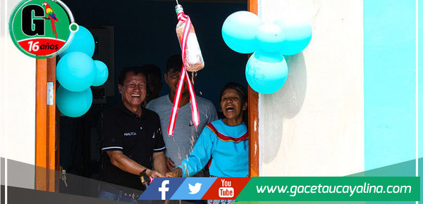 Alcalde de Tahuania inauguro proyecto de agua potable en Santa Clara 