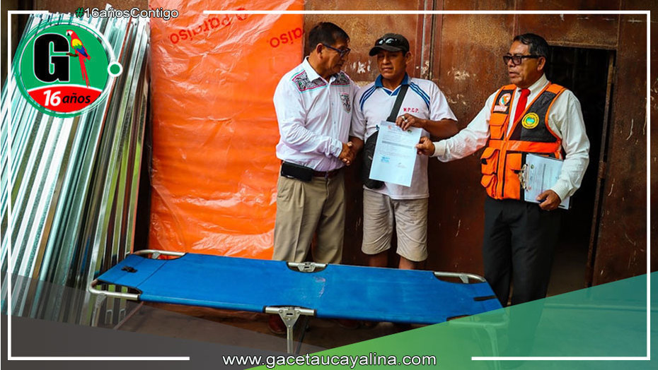 Alcalde Rodolfo Lovo Tello Brinda Ayuda a Damnificado en Incendio con Donación de Emergencia
