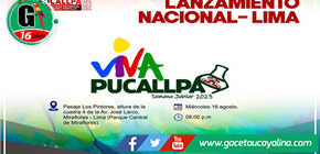 MPCP presenta programación oficial de actividades del Viva Pucallpa 2023