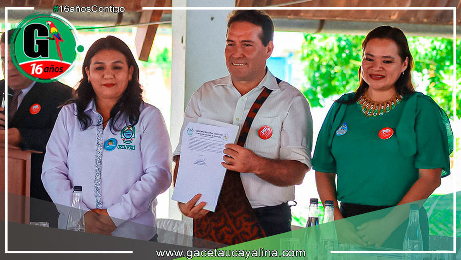 Gobierno regional de Ucayali se convierte en el tercer gobierno subnacional de América Latina