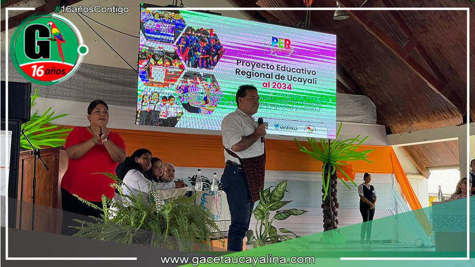 Ucayali lanzó Proyecto Educativo Regional al 2034 para mejorar la calidad de la educación