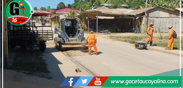Mejoras en Calles de Contamana Benefician a Vecinos de Diversos Barrios