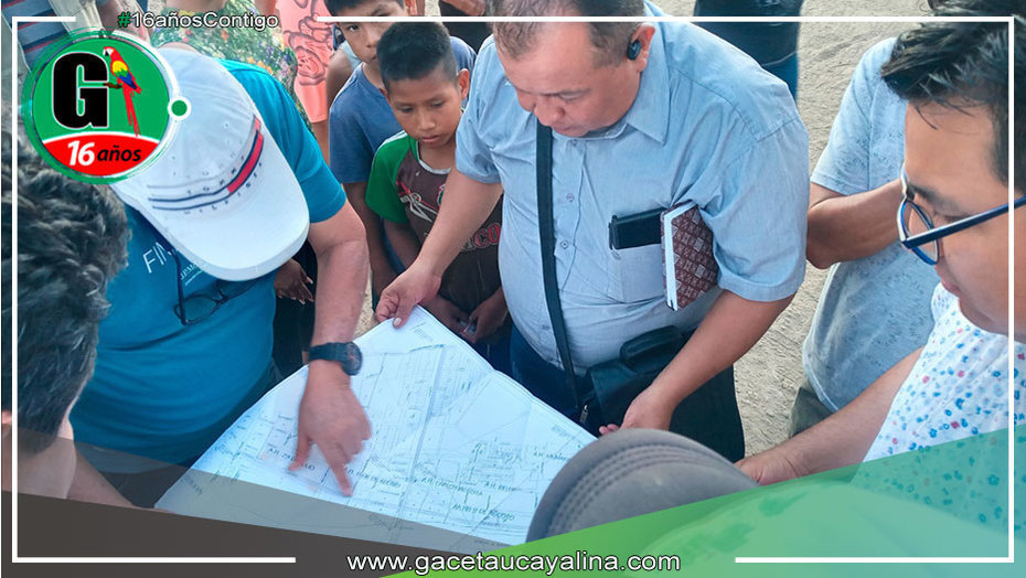 Concejo Regional del Goreu supervisa trabajos de mejoramiento de avenidas y calles en Callería