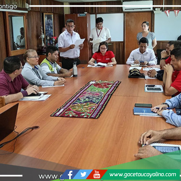 Alcaldesa de Coronel Portillo Preside Reunión del COPROSEC para Reforzar Seguridad Ciudadana