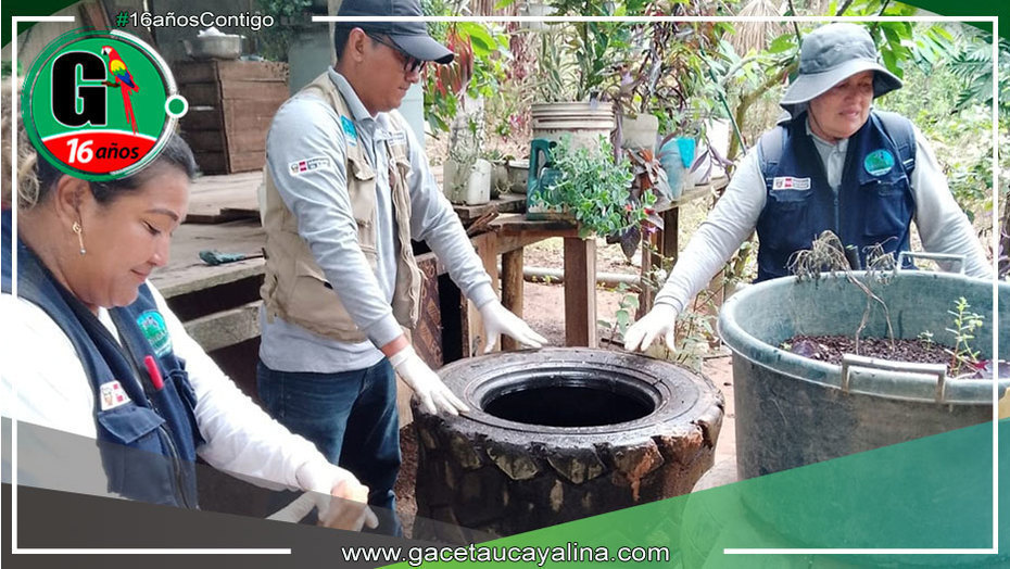 Diresa interviene cientos de hogares en Von Humboldt a fin de controlar el rebrote del dengue