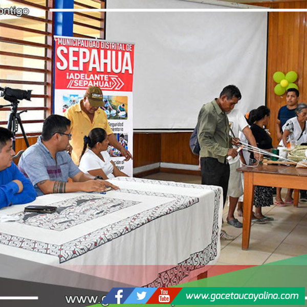 Municipalidad de Sepahua Fomenta Intercambio Cultural entre Generaciones a través de Taller de Saberes Productivos