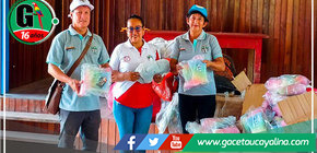 Alcalde de Tahuania Brinda Ayuda Humanitaria: Dona Ropa a Pobladores de Sampaya