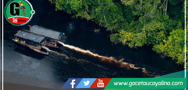 Minería ilegal se expande en Loreto afectando a poblaciones y ríos de la Amazonía peruana