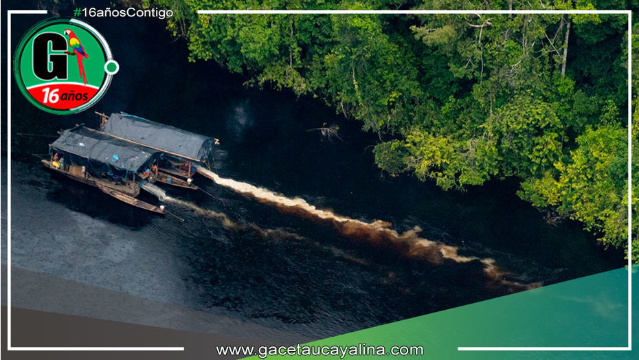 Minería ilegal se expande en Loreto afectando a poblaciones y ríos de la Amazonía peruana