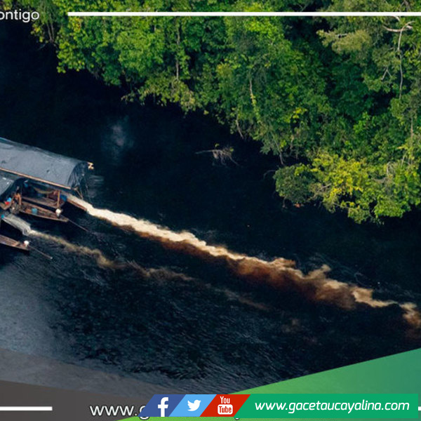 Minería ilegal se expande en Loreto afectando a poblaciones y ríos de la Amazonía peruana