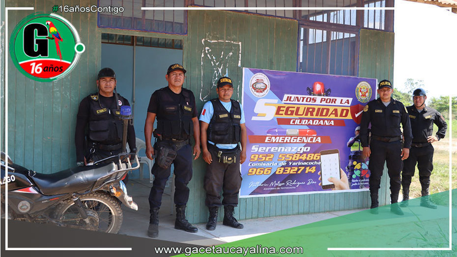 Yarinacocha cuenta con tres casetas de auxilio rápido y próximamente tendrá 16 más