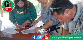 Alcalde de Tahuania se Une a Comunidad de Shahuaya en Proyecto Esperado