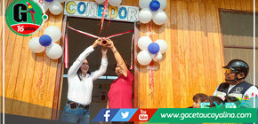 Alcaldesa provincial inauguró comedor escolar de la i.E. N°65287 Julio Gómez Romero