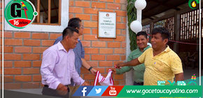 Ocho Sur entregó templo religioso al Caserío los Ángeles