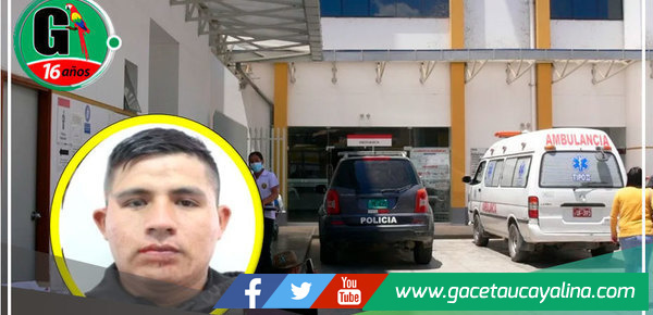 Huánuco: Joven policía lucha por su vida tras recibir un disparo