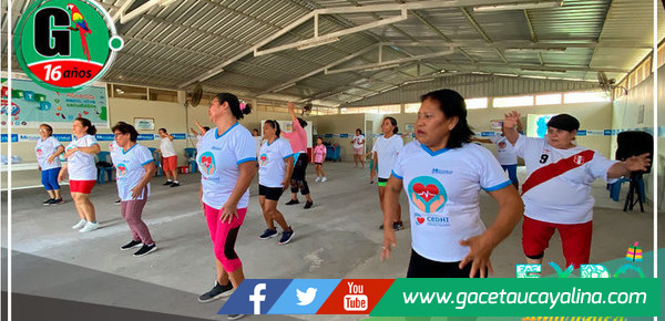 EsSalud Ucayali promueve actividad física para vencer el sedentarismo
