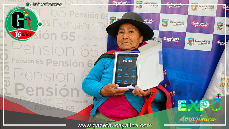 Pasco: Aprenden a leer y escribir con herramientas digitales