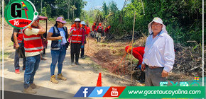 Avanza a buen ritmo el Mantenimiento de Trocha Carrozable en Chia Tipishca