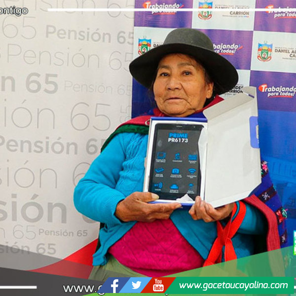 Pasco: Aprenden a leer y escribir con herramientas digitales 