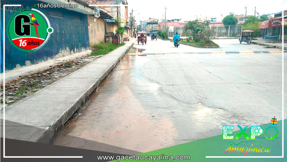 Loreto: Denuncian abundante desperdicio de agua potable