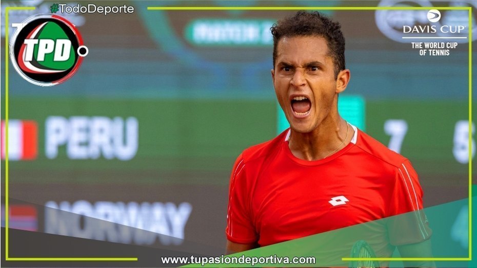 Perú y Noruega empatan en la primera jornada de la Copa Davis