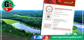 Ocho Sur recibe certificación internacional de Green Initiative por medición de su huella de carbono