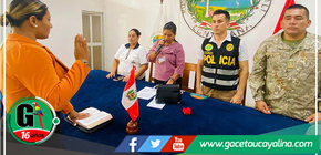 Juramenta la Nueva Subprefecta Distrital de Padre Márquez en Acto Solemne