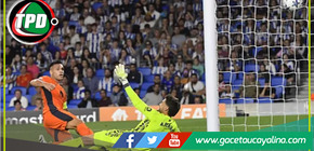 La Real Sociedad sufrió  en su enfrentamiento contra el Inter de Milán, terminó en empate