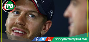 Sebastian Vettel comparte el trofeo que exhibe en su colección