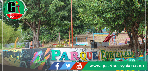 Municipalidad de Atalaya Embellece la JJ.VV Fortaleza de Ucayali en su XVIII Aniversario